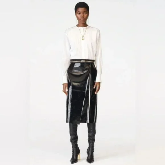 ZARA OVER-THE-KNEE HEELED BOOTS LIMITED EDITION - Picture 9 of 16